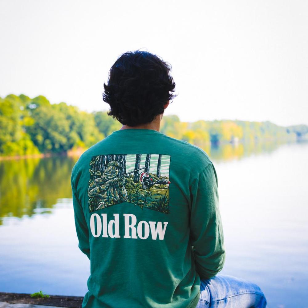 Turkey Hunter Long Sleeve Pocket Tee-Long Sleeve-Old Row Outdoors-Old Row