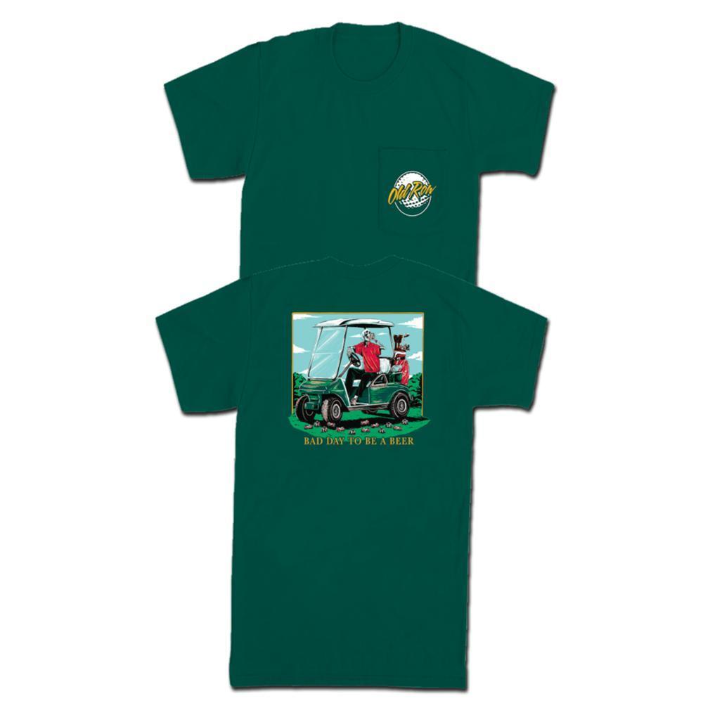 Bad Day To Be A Beer Golf Pocket Tee-T-Shirts-oldrowwholesale-Old Row