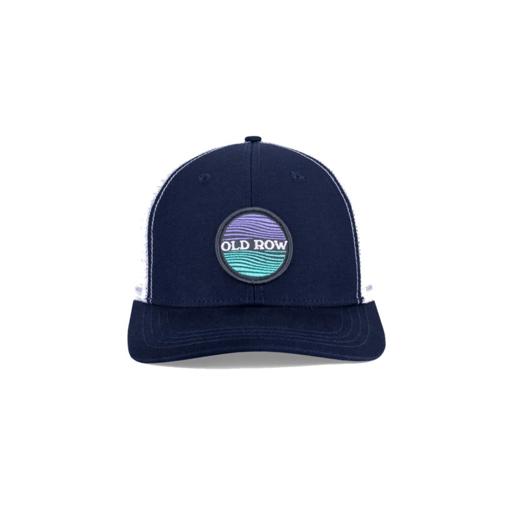 Old Row Waves Mesh Trucker Hat-Hats-oldrowwholesale-Old Row