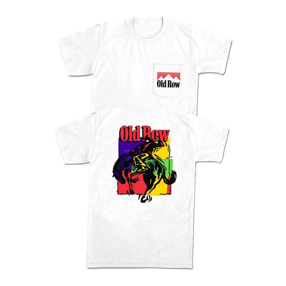The 90s Cowboy Pocket Tee-T-Shirts-oldrowwholesale-Old Row