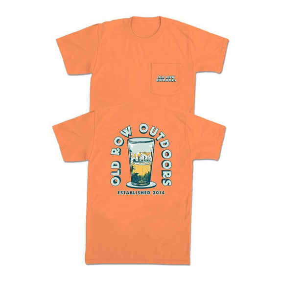Old Row Outdoors Pint Fishing 2.0 Pocket Tee-T-Shirts-oldrowwholesale-Old Row
