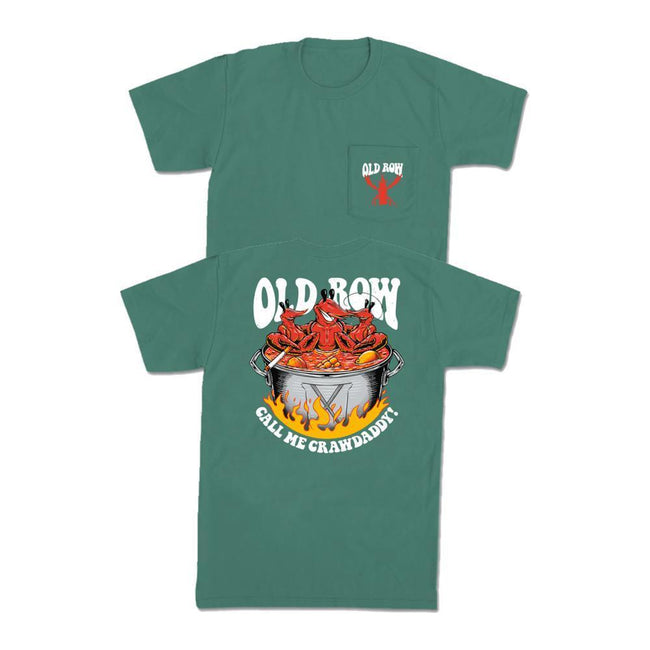 Crawdaddy Pocket Tee-T-Shirts-oldrowwholesale-Old Row