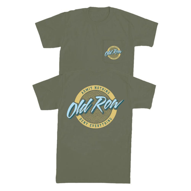 Old Row Circle Logo 3.0 Pocket Tee-T-Shirts-oldrowwholesale-Old Row