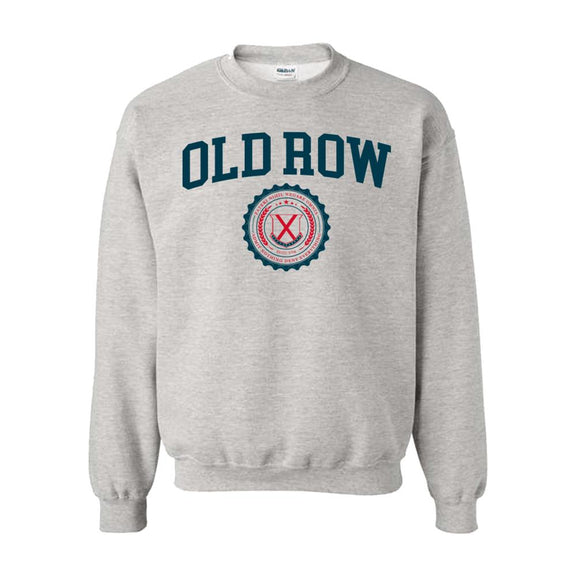 Old Row Collegiate Crest 2.0 Crewneck-Crewnecks-oldrowwholesale-Old Row