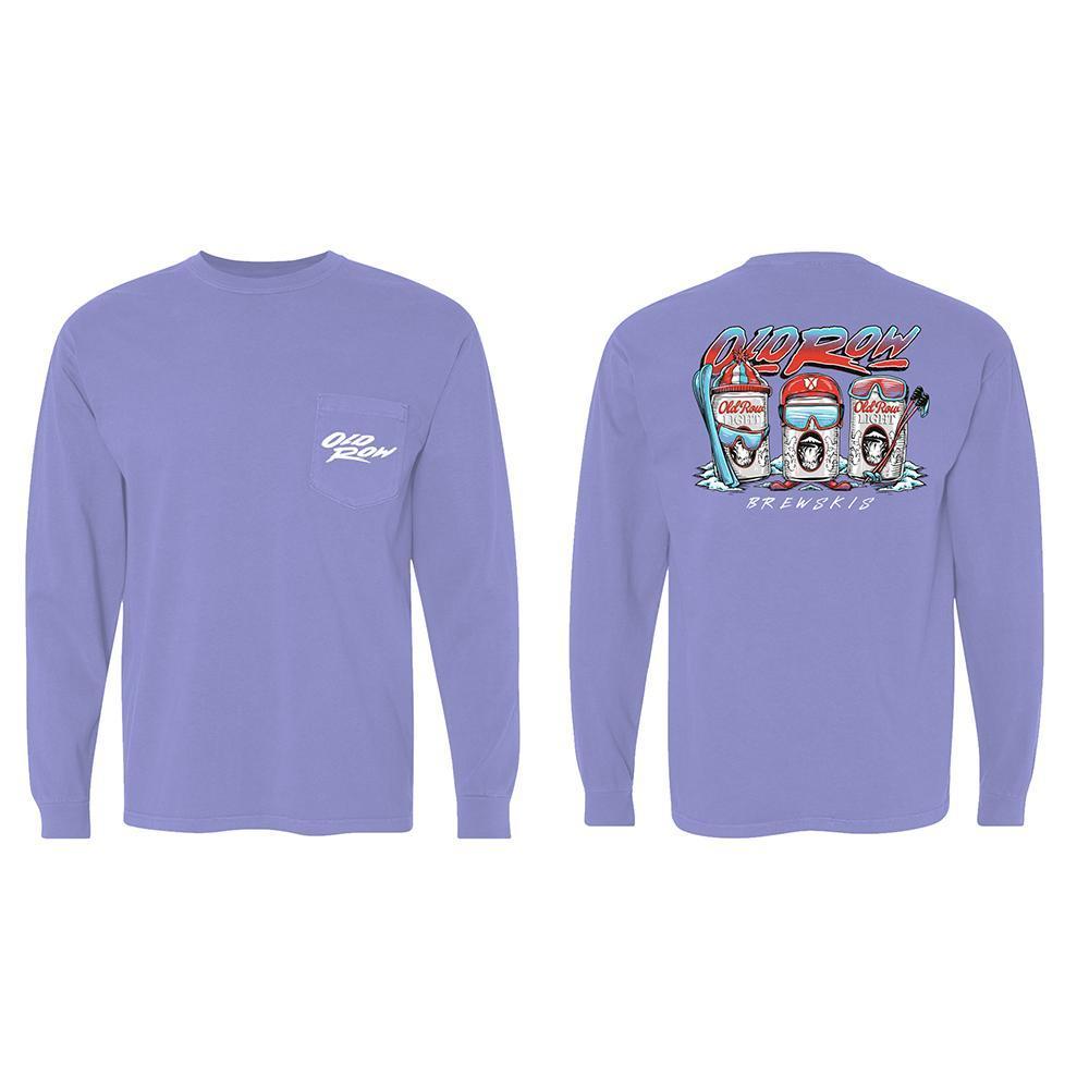 The Brewskis Long Sleeve Pocket Tee-Long Sleeve-oldrowwholesale-Old Row