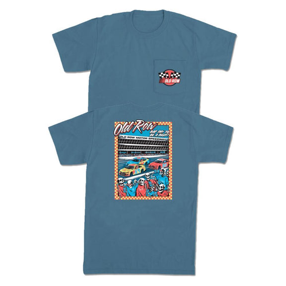 BDTBAB Racing 2.0 Pocket Tee-T-Shirts-oldrowwholesale-Old Row