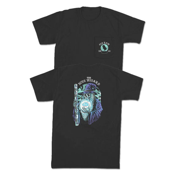 Buzz Wizard Pocket Tee-T-Shirts-oldrowwholesale-Old Row