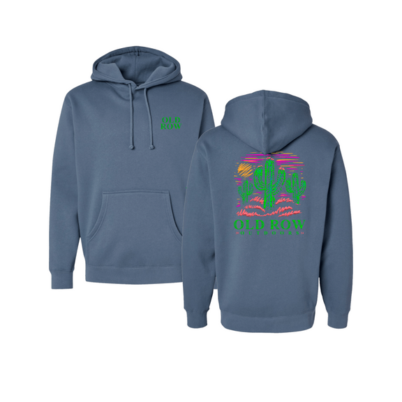 Old Row Outdoors Neon Cactus Hoodie