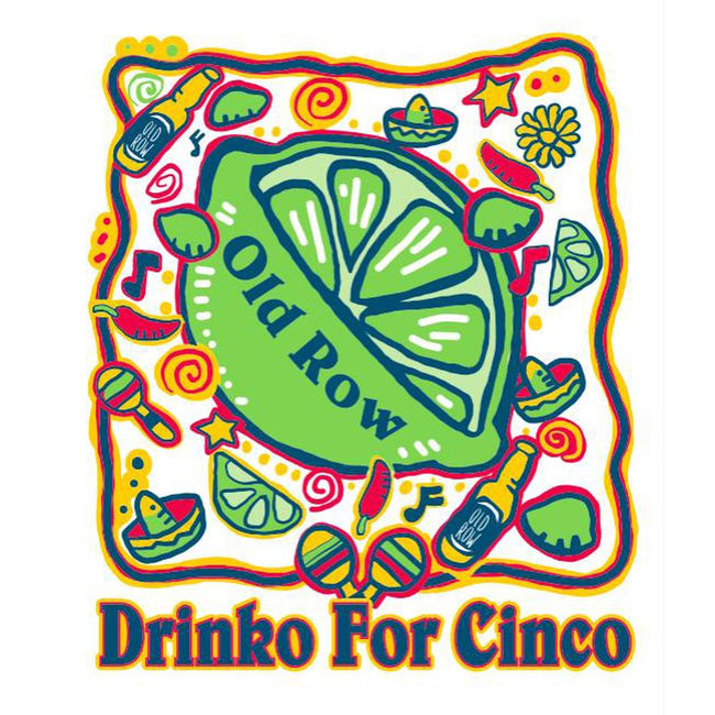 Drinko For Cinco Pocket Tee-T-Shirts-The Boozy Collection-Old Row