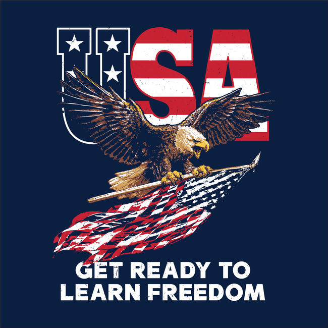 Get Ready To Learn Freedom Tee