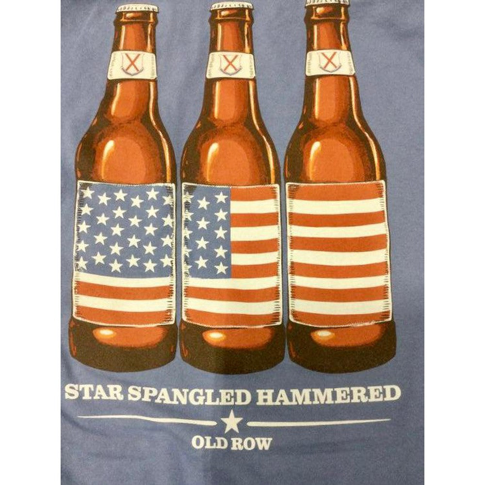 Star Spangled Hammered Pocket Tee-T-Shirts-BDTBAB-Old Row