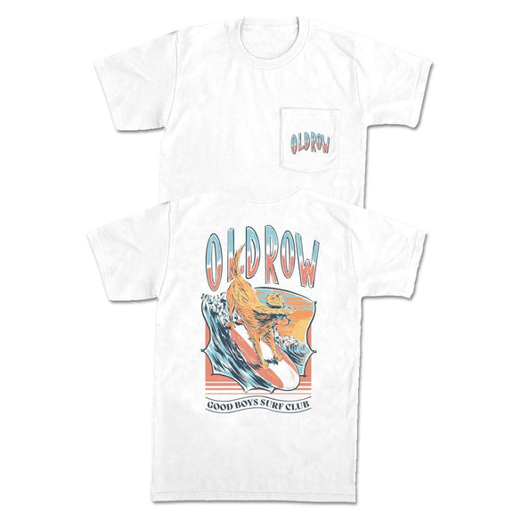 Good Boys Surf Club Pocket Tee-T-Shirts-Good Boys Club-White-S-Old Row