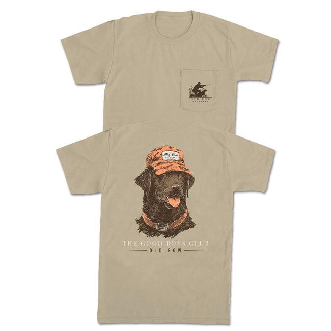 The Chocolate Duck Dog Pocket Tee-T-Shirts-Good Boys Club-Tan-S-Old Row