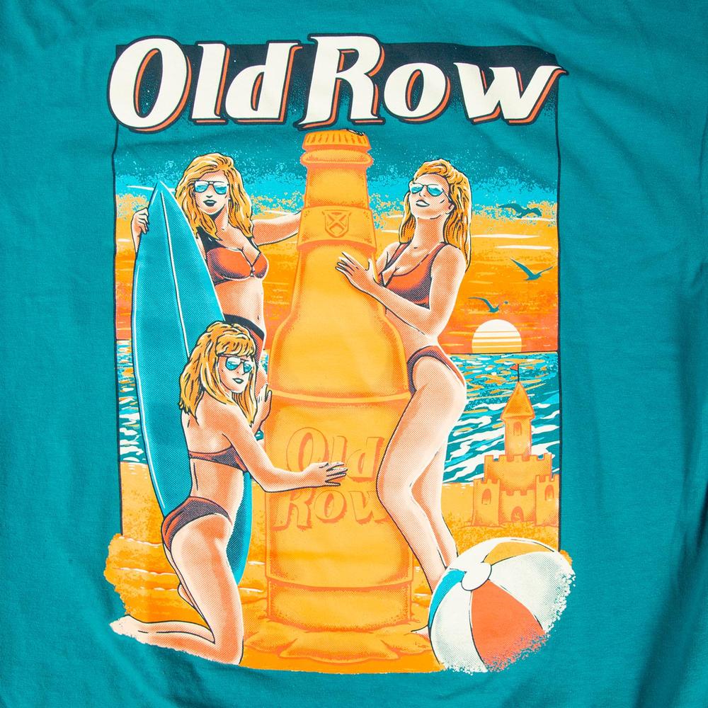 The Beach Babes Pocket Tee-T-Shirts-The Boozy Collection-Old Row