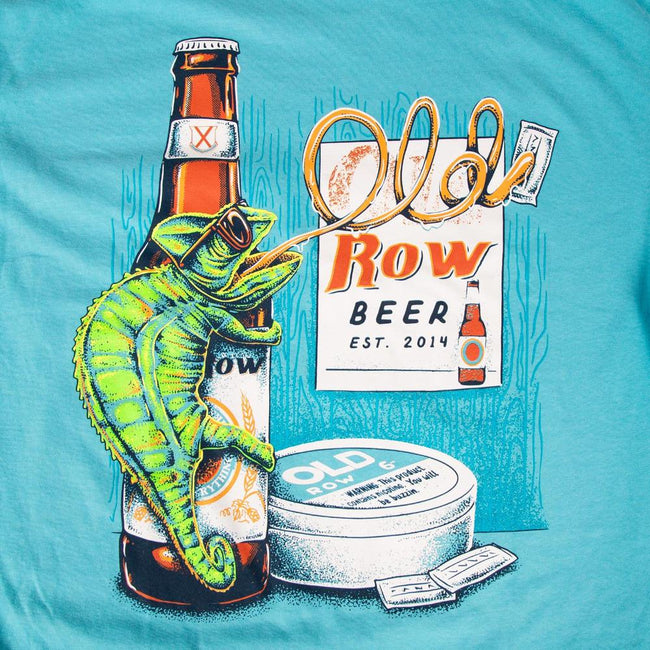 The Chameleon Beer Pocket Tee-T-Shirts-The Boozy Collection-Old Row