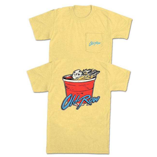 The Beer Die Pocket Tee-T-Shirts-BDTBAB-Yellow-S-Old Row