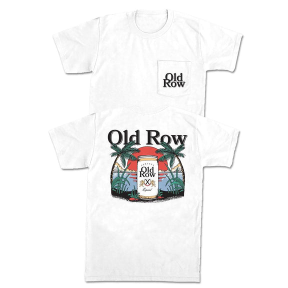 The Beach Cerveza Pocket Tee-T-Shirts-The Boozy Collection-Old Row