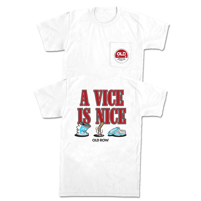 A Vice Is Nice Pocket Tee