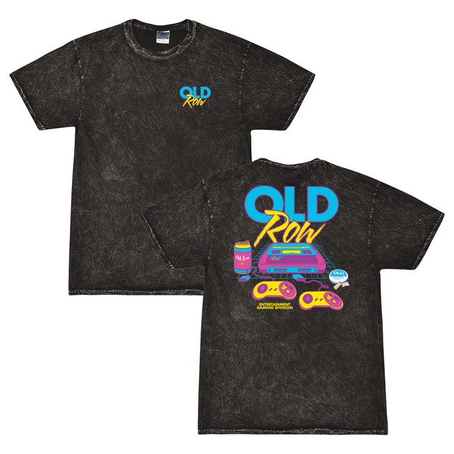 Old Row 90s Gaming Mineral Wash Tee