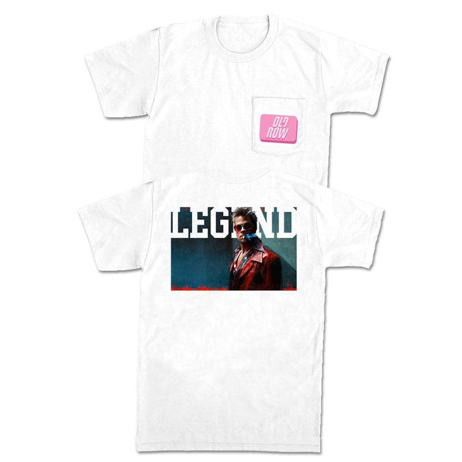 The Tyler Durden Pocket Tee-T-Shirts-Old Row Legends-White-S-Old Row