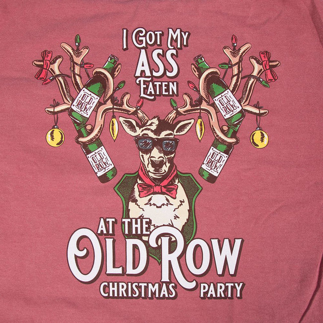 Old Row Christmas Party Long Sleeve Pocket Tee-Long Sleeve-The Novelty Collection-Old Row