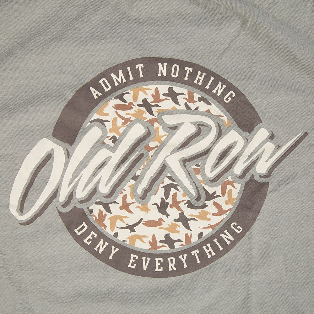 Duck Camo Circle Logo Pocket Tee-T-Shirts-Old Row Outdoors-Old Row