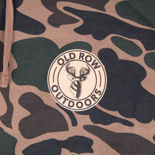 Old Row Outdoors Deer Circle Camo Hoodie-Hoodies-Old Row Outdoors-Old Row