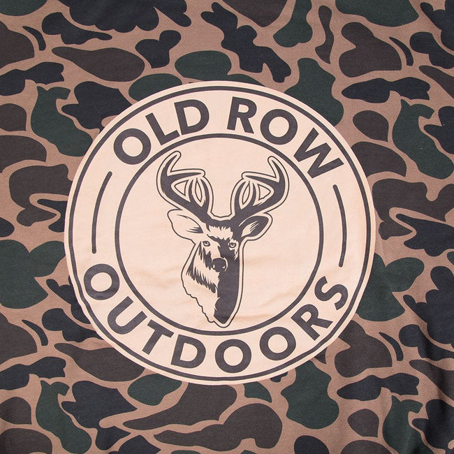 Old Row Outdoors Deer Circle Camo Hoodie-Hoodies-Old Row Outdoors-Old Row