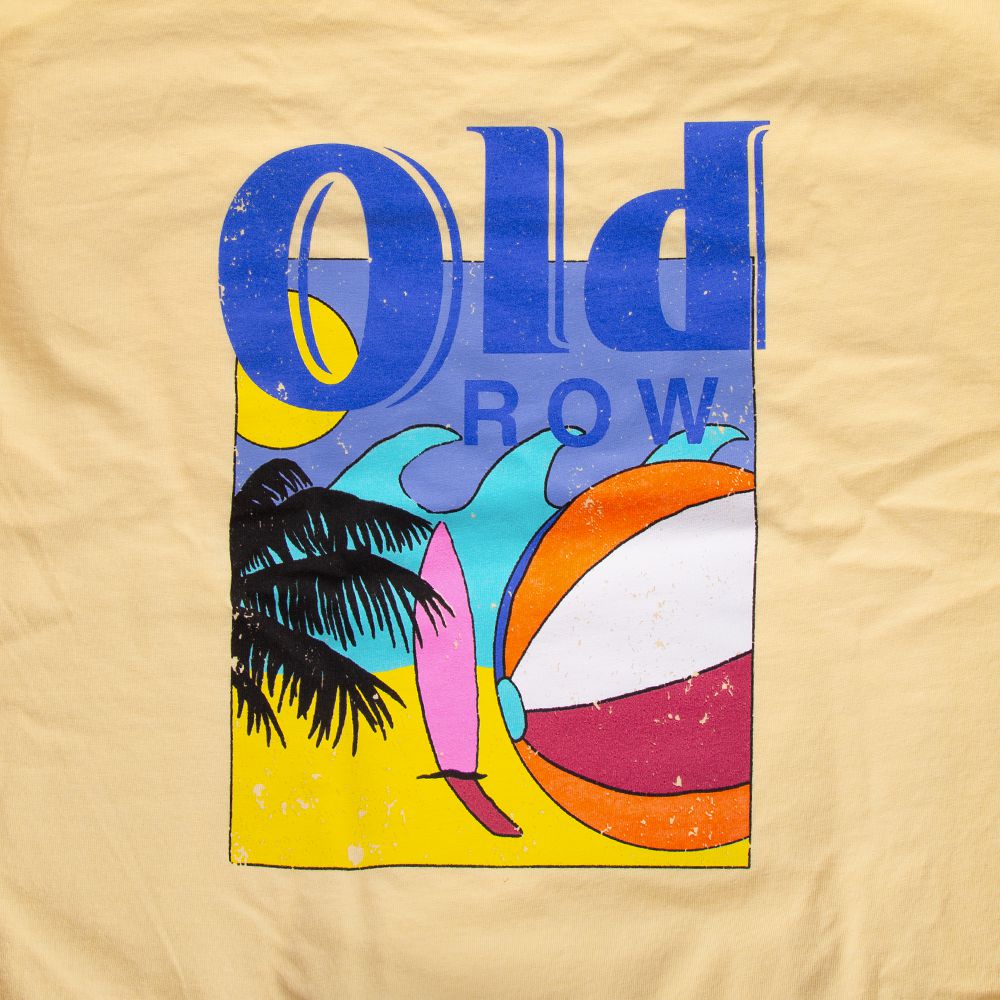 The Old Row Beach Pocket Tee-T-Shirts-The Novelty Collection-Old Row