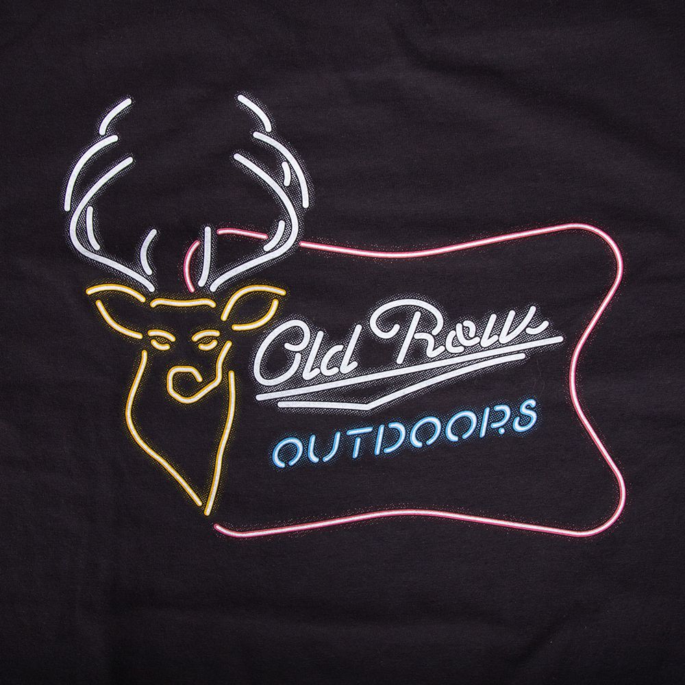 Old Row Outdoors Neon Buck Pocket Tee-T-Shirts-Old Row Outdoors-Old Row