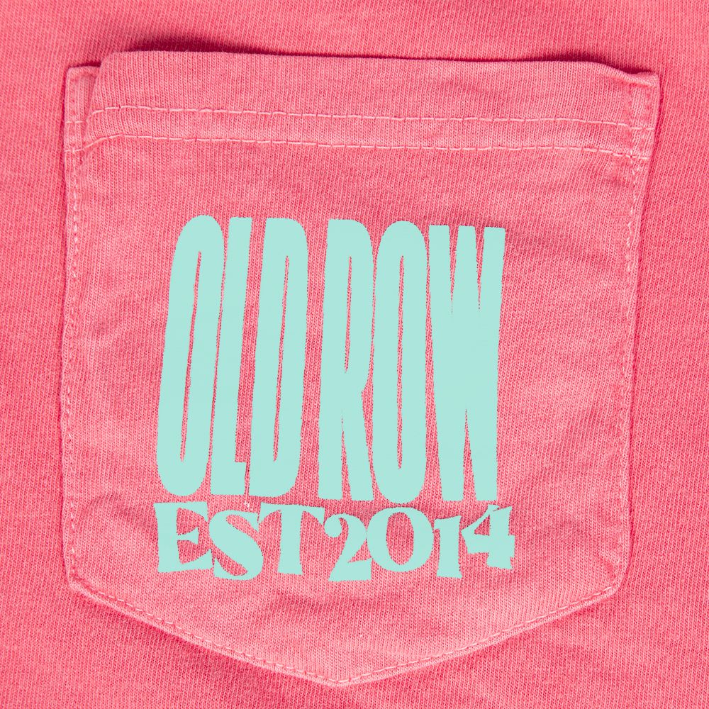 Old Row Smiley Pocket Tee-T-Shirts-Old Row Branded-Old Row