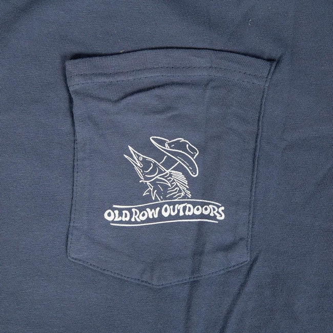 Old Row Outdoors Wahoo Marlin Pocket Tee-T-Shirts-Old Row Outdoors-Old Row