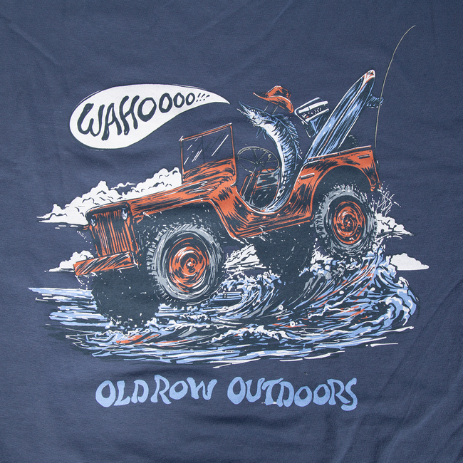 Old Row Outdoors Wahoo Marlin Pocket Tee