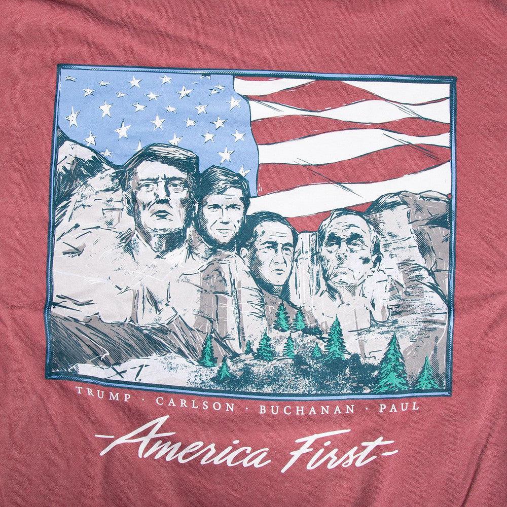 Mount Populist Pocket Tee-T-Shirts-America First-Old Row
