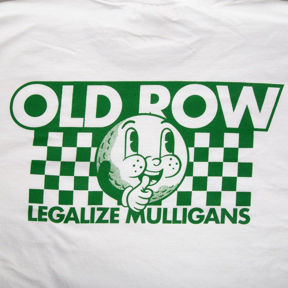 Legalize Mulligans Checkered Long Sleeve Pocket Tee-Long Sleeve-Old Row Golf-Old Row