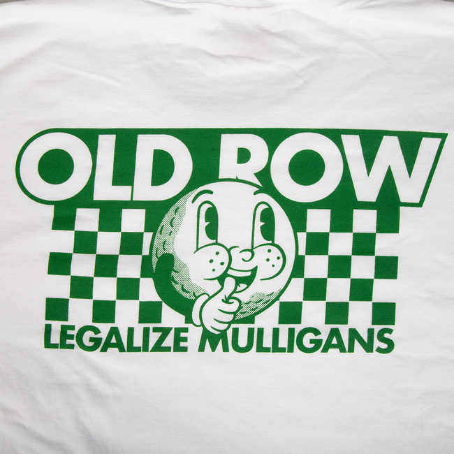 Legalize Mulligans Checkered Long Sleeve Pocket Tee