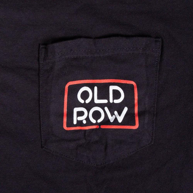 Old Row Beer Neon Bull Pocket Tee-T-Shirts-The Novelty Collection-Old Row