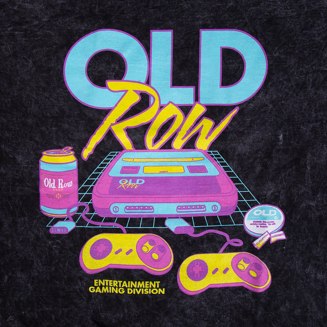 Old Row 90s Gaming Mineral Wash Tee