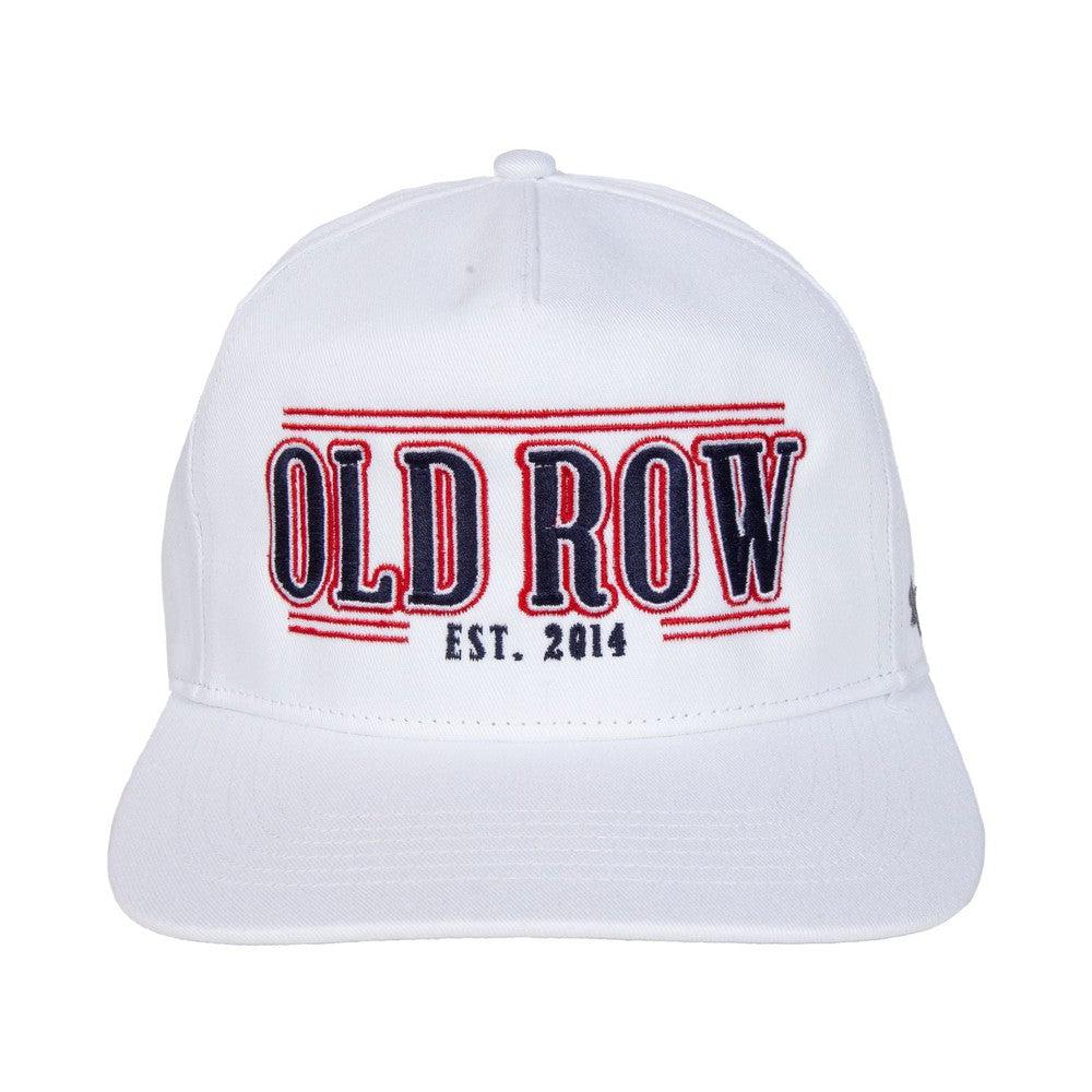 Old Row Stream Line x '47 Hitch Snapback Hat-Hats-Old Row Branded-White-One Size-Old Row