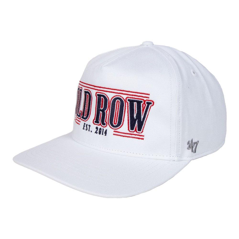 Old Row Stream Line x '47 Hitch Snapback Hat-Hats-Old Row Branded-White-One Size-Old Row
