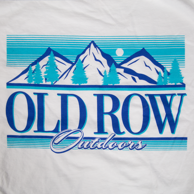 Old Row Outdoors Snowcaps Pocket Tee