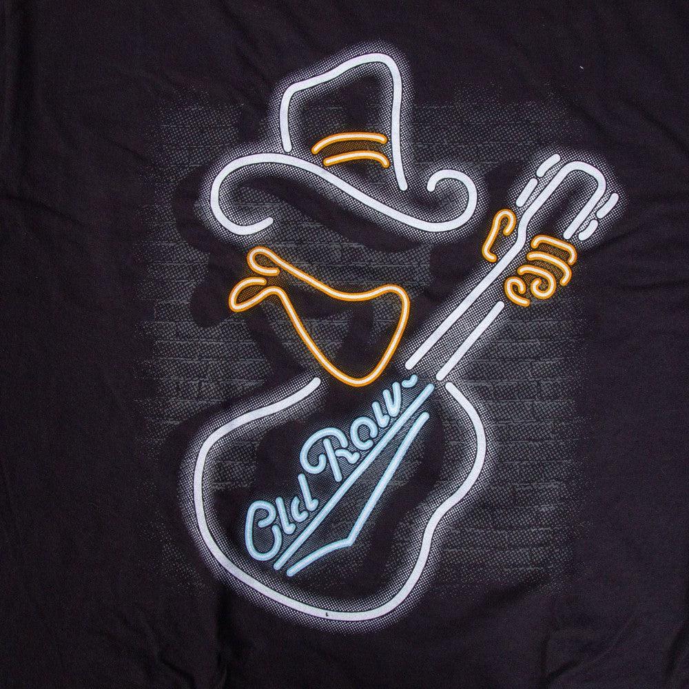 Country Cowboy Neon Pocket Tee-T-Shirts-The Novelty Collection-Old Row