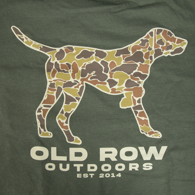 Old Row Outdoors Pointer Camo Pocket Tee