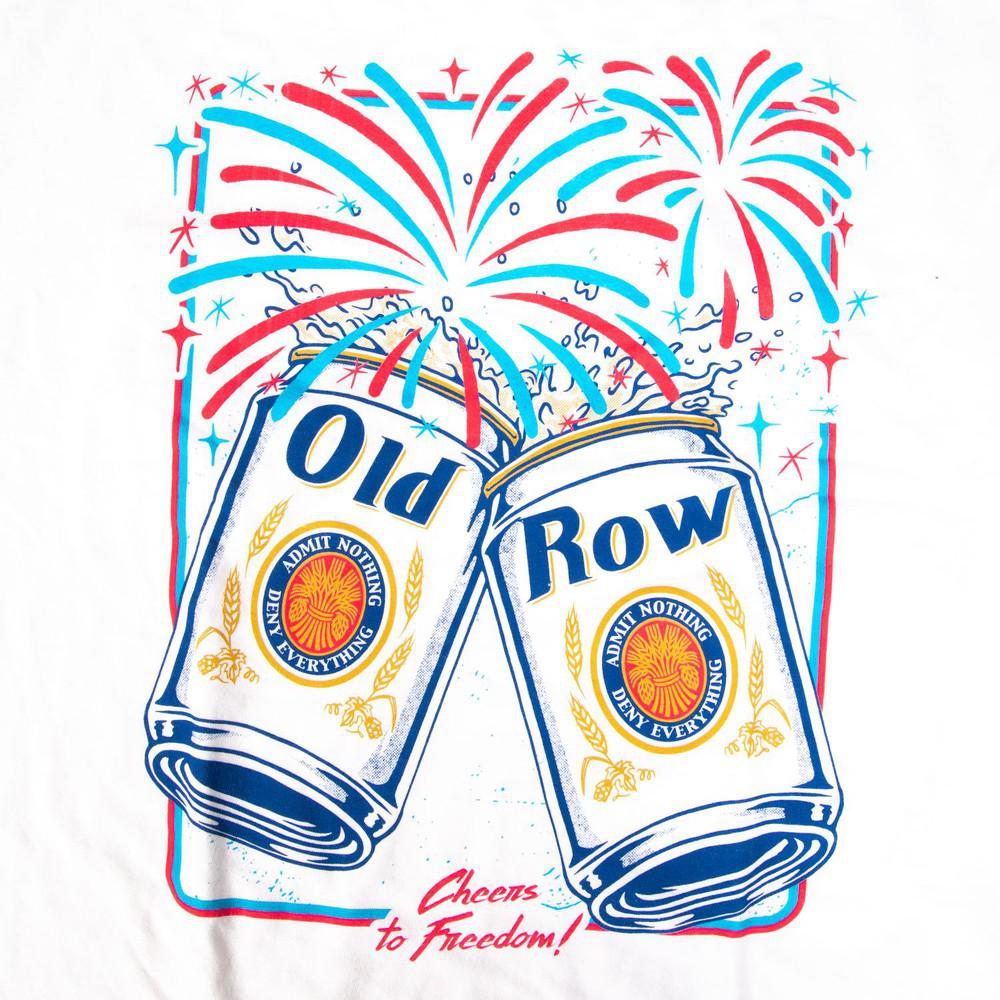Cheers To Freedom Pocket Tee-T-Shirts-BDTBAB-Old Row