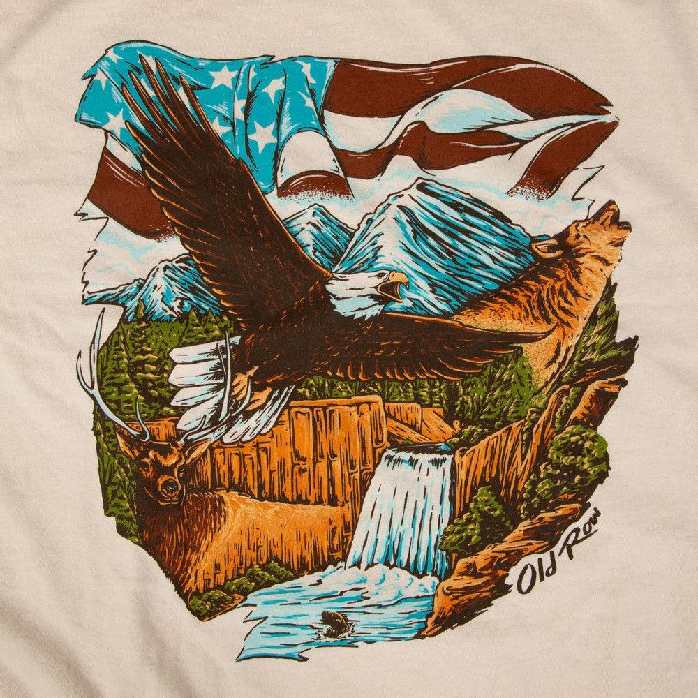 Old Row Outdoors USA Pocket Tee-T-Shirts-Old Row Outdoors-Old Row