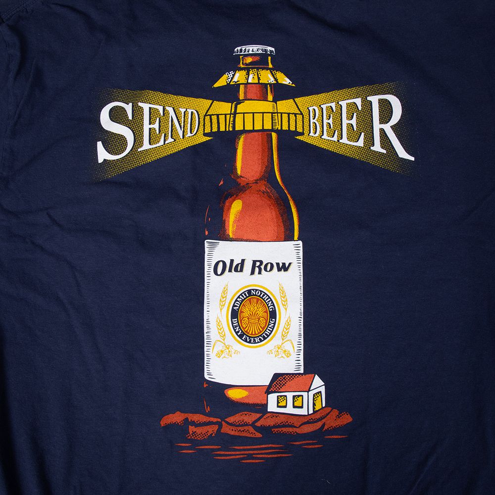 The Lite House Pocket Tee-T-Shirts-The Novelty Collection-Old Row
