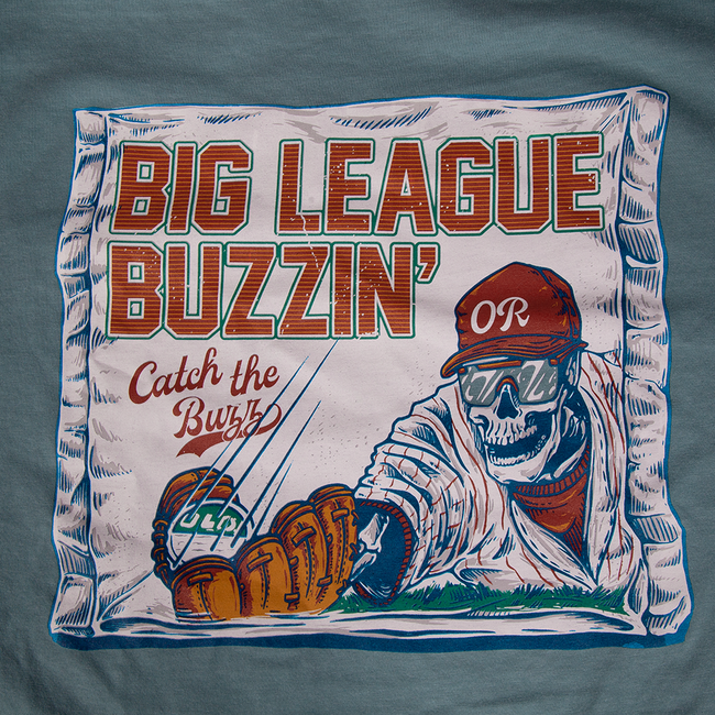 Big League Buzzin' Pocket Tee