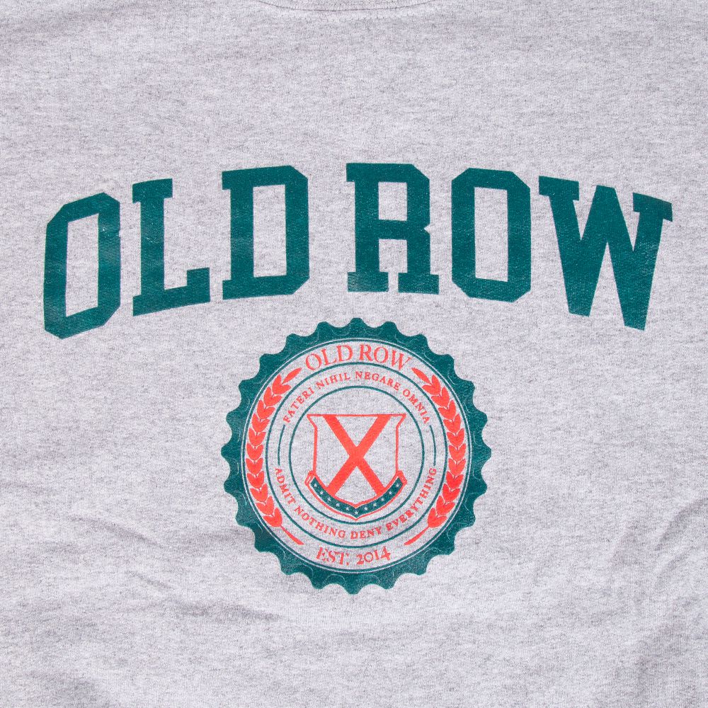 Old Row Collegiate Crest Crewneck-Crewnecks-Old Row U-Old Row