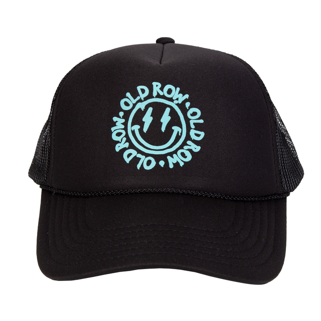 Old Row Smiley Trucker Hat