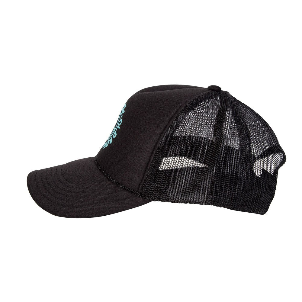 Old Row Smiley Trucker Hat-Hats-Old Row Branded-Black-One Size-Old Row
